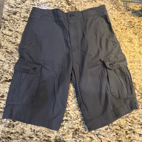 Faded Glory Dark Gray Shorts Sz 34 - Picture 8 of 9